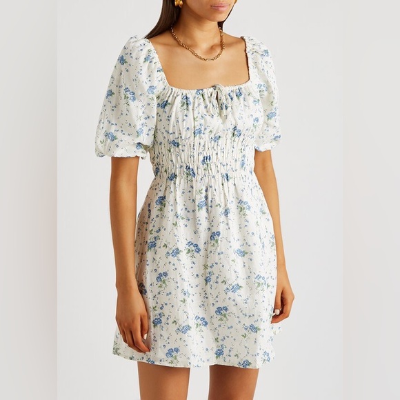 Faithfull the Brand Dresses & Skirts - Faithfull The Brand - Nikoleta Mini Dress - Astoria Floral Print - L / US 8